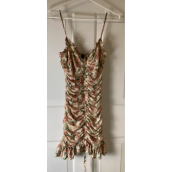 Windsor Dresses & Skirts - Coquette Y2K Cottagecore XS Floral sweetheart Babydoll Ruched Bodycon Dress